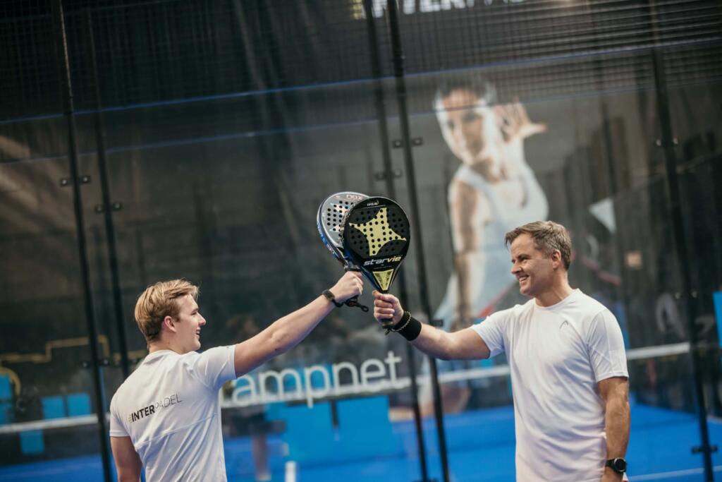 InterPadel to spillere Padel